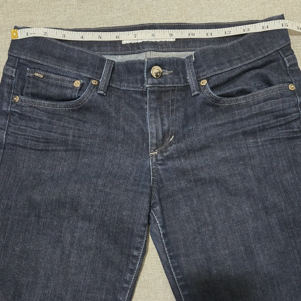 JOE'S Dark Blue Cigarette Style Slim Fit Straight Leg Denim Jeans Size 28